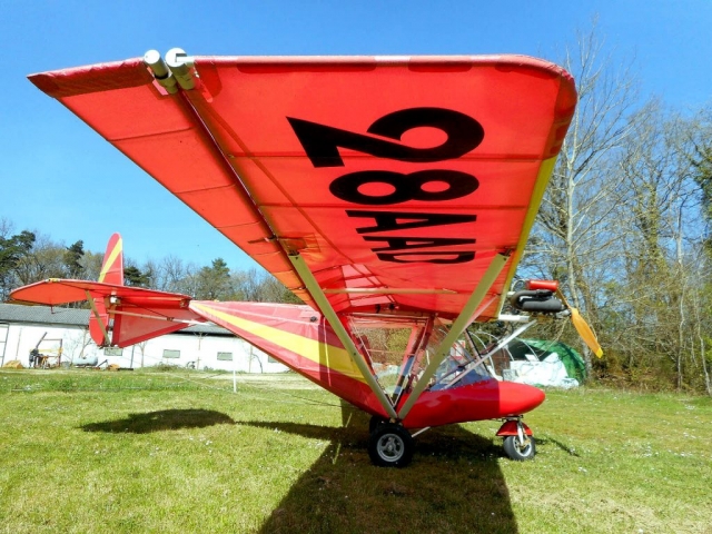 AX3 Weedhopper 28AAD, Dordogne, France